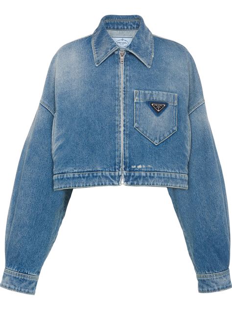 top jeans prada|Prada denim jacket women.